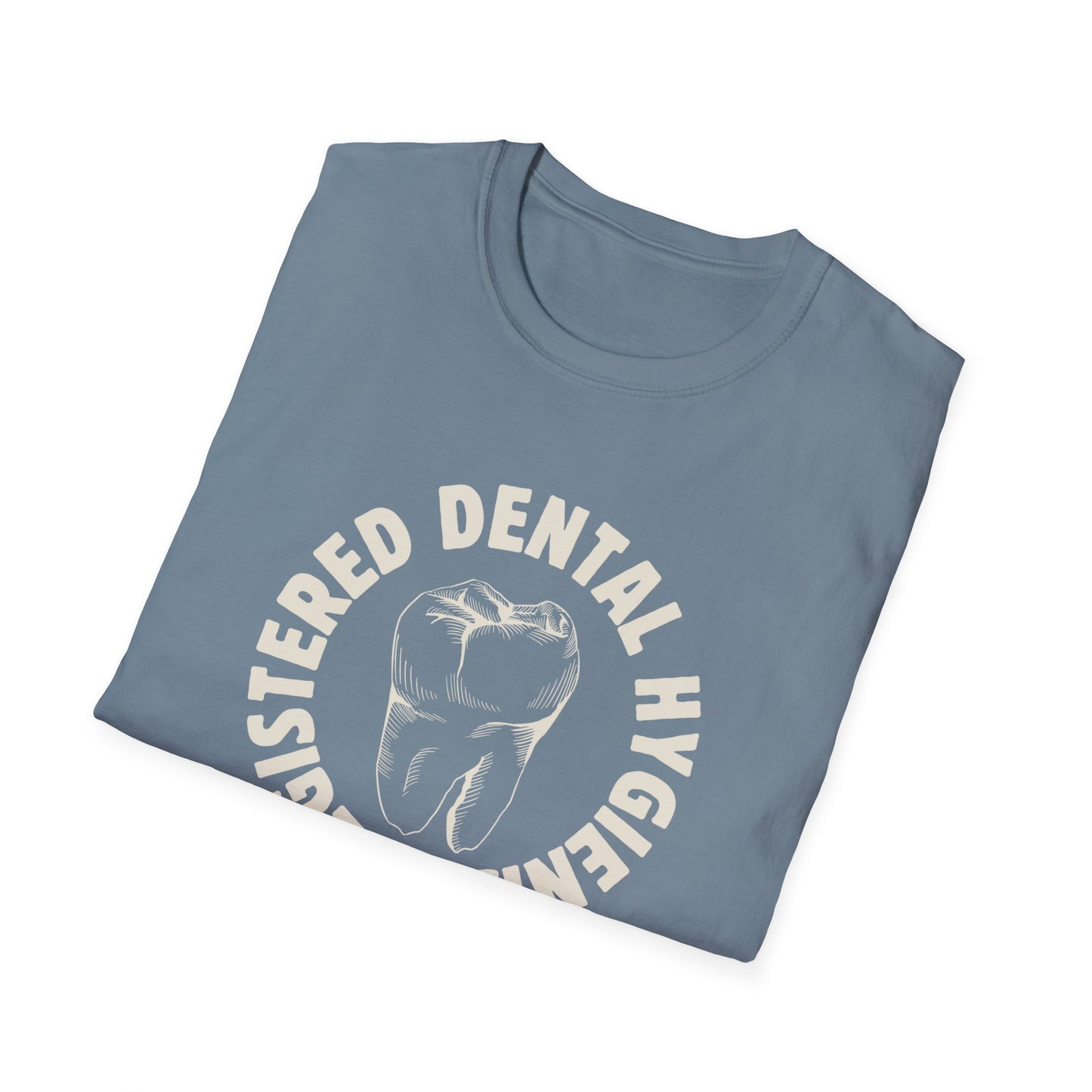 Dental Hygienist Retro Style Unisex Softstyle T-Shirt, Dental Health Care Gift, Dental Hygienist Graduation Shirt, Dental
