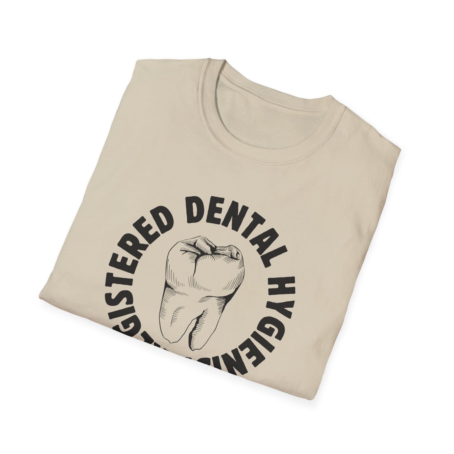 Dental Hygienist Retro Style Unisex Softstyle T-Shirt, Dental Health Care Gift, Dental Hygienist Graduation Shirt, Dental