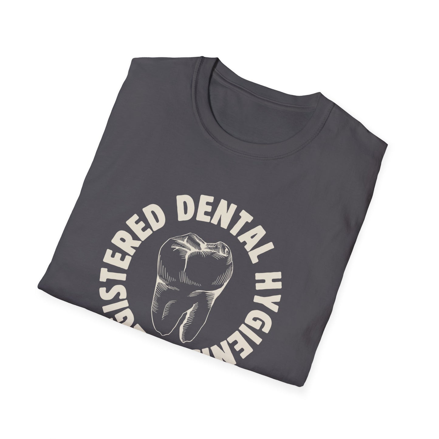Dental Hygienist Retro Style Unisex Softstyle T-Shirt, Dental Health Care Gift, Dental Hygienist Graduation Shirt, Dental