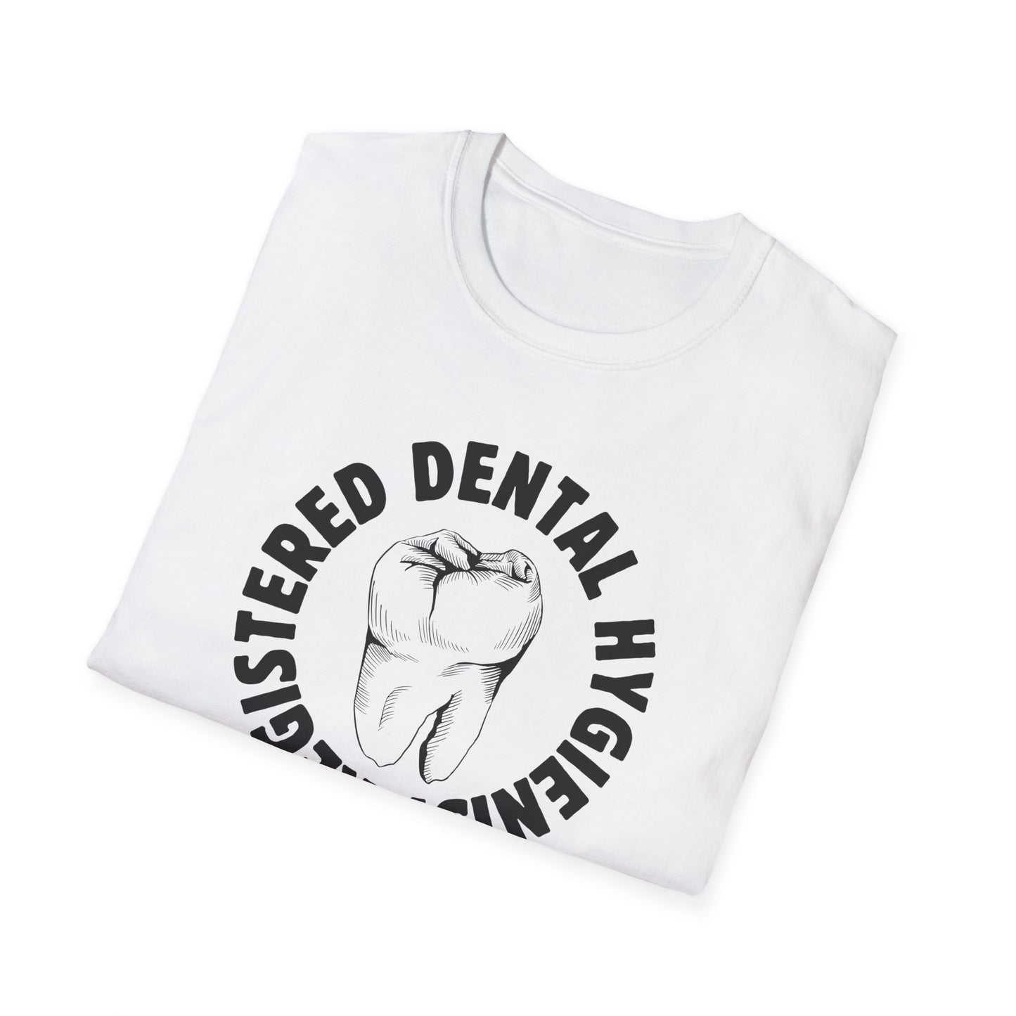 Dental Hygienist Retro Style Unisex Softstyle T-Shirt, Dental Health Care Gift, Dental Hygienist Graduation Shirt, Dental